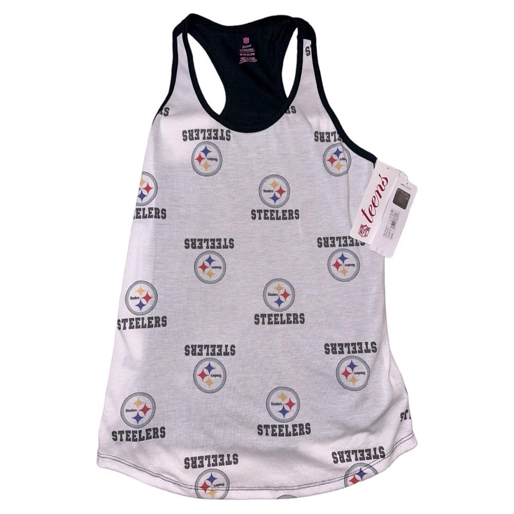 Pittsburgh Steelers Junior Tank Medium 7/9 NWT